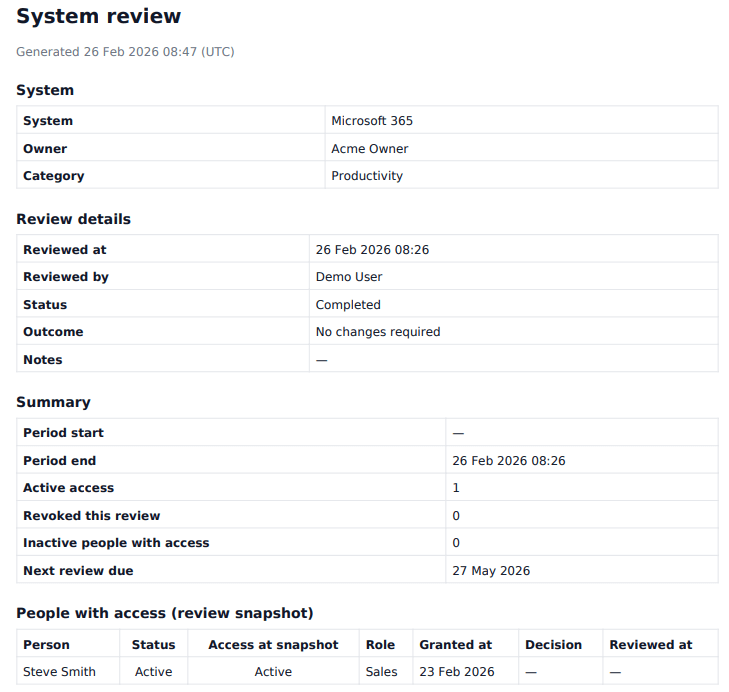 PDF review pack